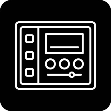 seo modern simgesinin vektör illüstrasyonu