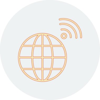 genel ağ simgesi çizimi