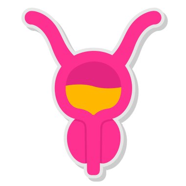 kadın göğüs kanseri vektör illüstrasyonu