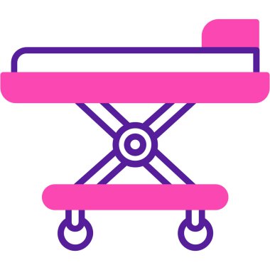 Kaykay modern ikon vektör illüstrasyonu