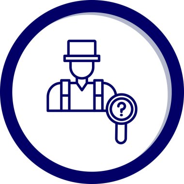 Simge vektör illüstrasyonunu bul