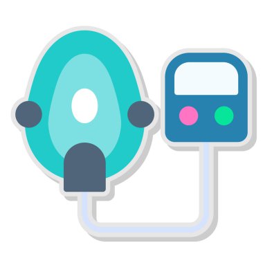 Uydu. Web simgesi basit illüstrasyon