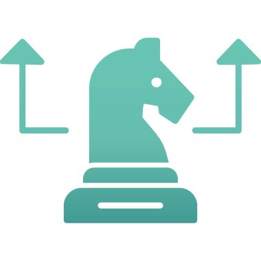 at simgesi vektör illüstrasyonu