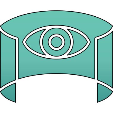 Antik Yunan tanrısının gözü.