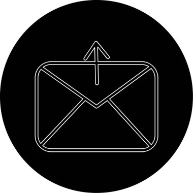 E- posta simgesi vektör illüstrasyonu