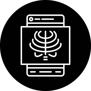 Modern eğitim ikonunun vektör illüstrasyonu