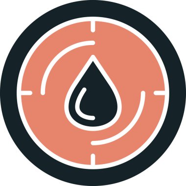 Moda biçimi izole edilmiş arkaplanda simge bırak