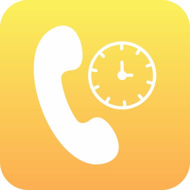 Telefon simgesi vektörü. düz dizayn biçimi 10 vektör.