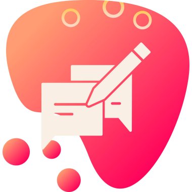 Kalem ve kalbin vektör çizimi