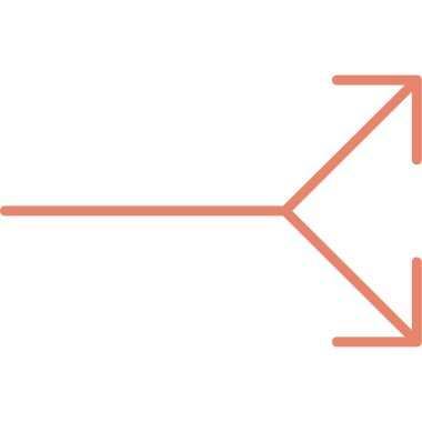 ok simgesi vektörü ağınız için beyaz arkaplanda izole edildi