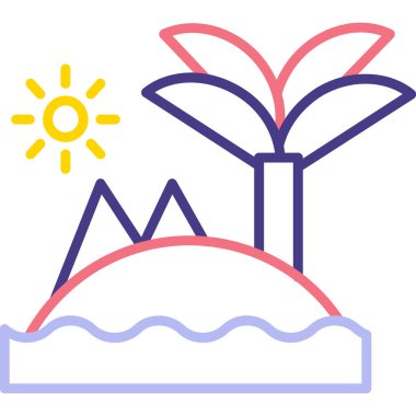 Güneş ve güneş. Basit tasarım