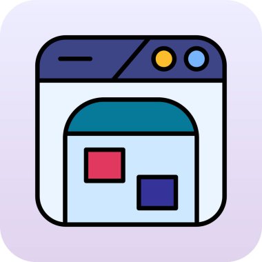 Bir uygulama simgesinin illüstrasyonu