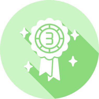 Madalya. Web simgesi basit tasarım