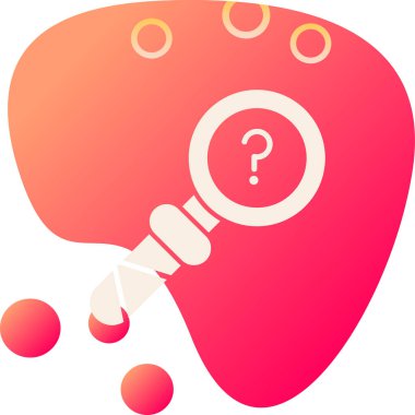 soru işareti vektör simgesi modern basit illüstrasyon