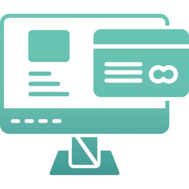 Tarayıcı. Web simgesi basit illüstrasyon