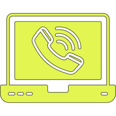 Telefon vektör resimli bir cep telefonu