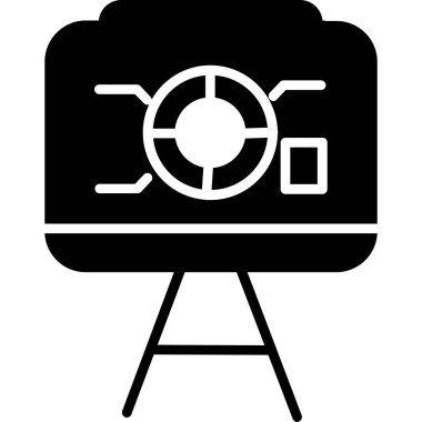 Kamera simgesi. Kamera vektör simgesi web için basit çizimi