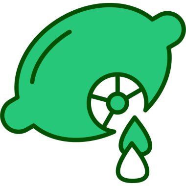 Yaprak ekolojisi çevresi simgesi - özet biçimi