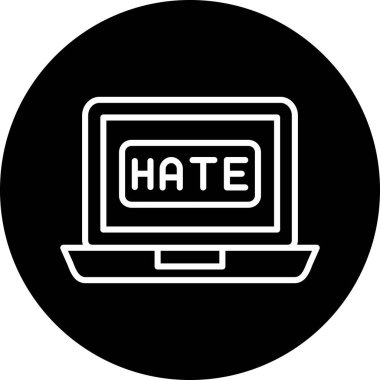 Bir bilgisayar simgesinin vektör illüstrasyonu