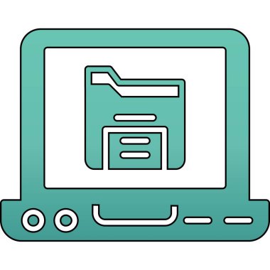 dizin simgesi vektör illüstrasyonu