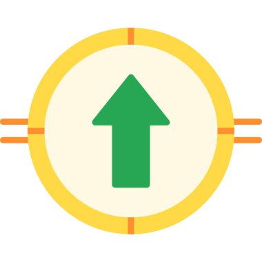 ok web simgesi, vektör çizim