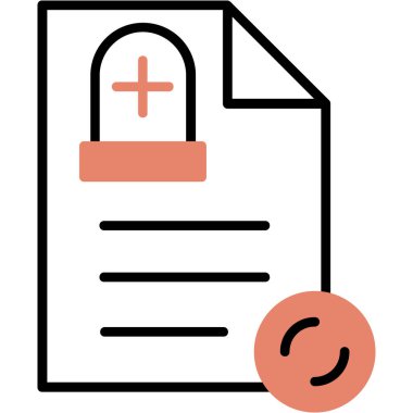 tıbbi simge vektör illüstrasyonu