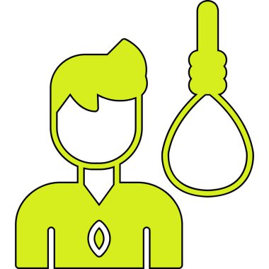 Ölüm ikonu vektör illüstrasyonu