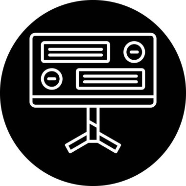 seo modern simgesinin vektör illüstrasyonu