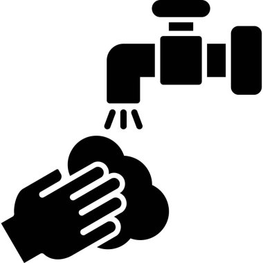 bulut el yıkama simgesi