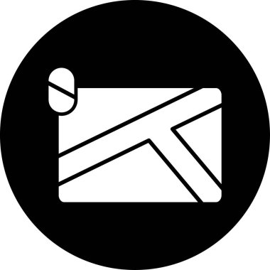 Mektup. Web simgesi basit illüstrasyon