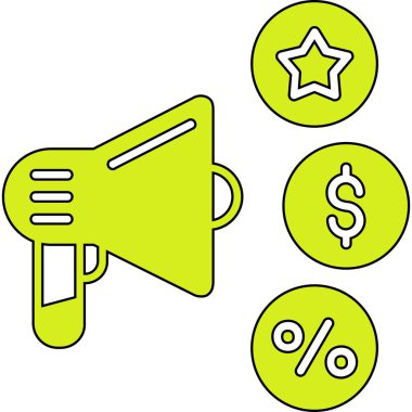 hoparlör vektör illüstrasyonu