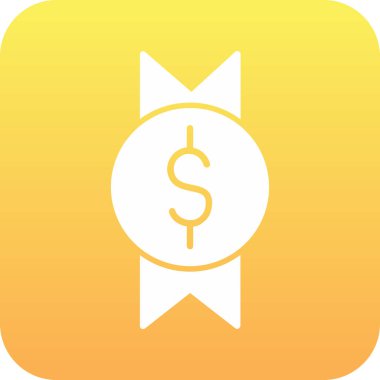 Bozuk Para Simgesi Moda Biçiminde İzole Arkaplan