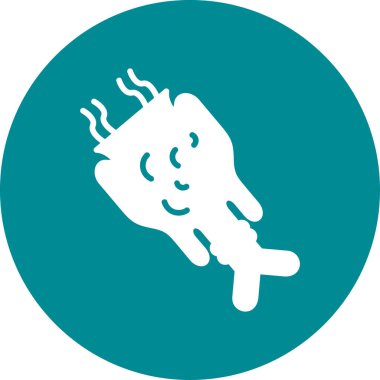 Gıda simgesinin vektör illüstrasyonu