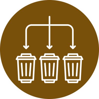 Geri dönüşüm işareti vektör çizim