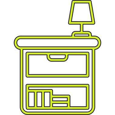 Çizgi film simgesinin vektör çizimi