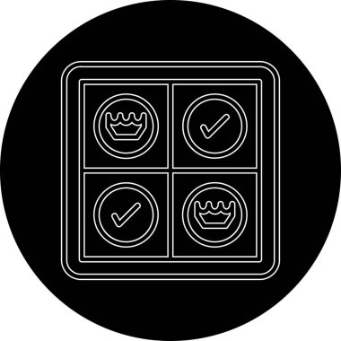 Gıda simgesinin vektör illüstrasyonu