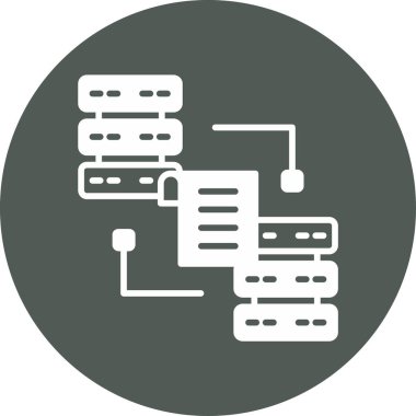 Modern veri eksikliğinin vektör çizimi