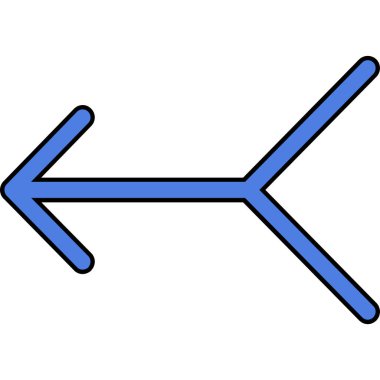 ok simgesi vektör illüstrasyonu