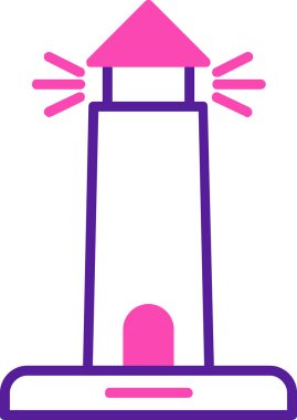 Tek bir simgenin vektör illüstrasyonu