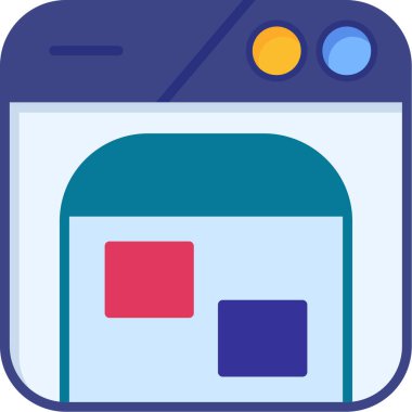 mobil simge vektör illüstrasyonu