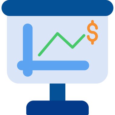 Çizelge. Web simgesi basit illüstrasyon