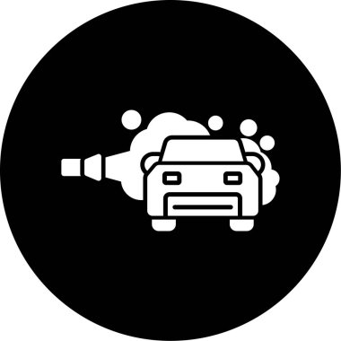 araba simgesi vektör illüstrasyonu