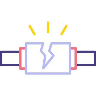 pil şarj ikonu. özet pil şarj vektör rengi düz izole