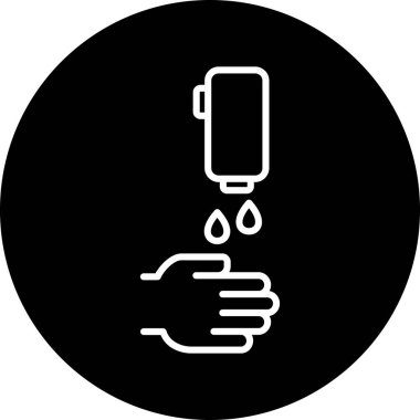 Musluk ikonu. resimleme