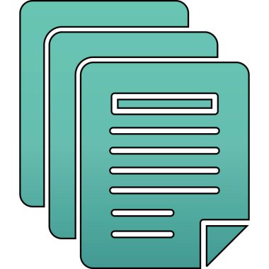 kitap simgesi, vektör illüstrasyonu