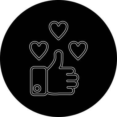 Simge vektör illüstrasyonu gibi