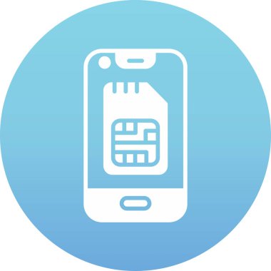 Cep telefonu. Basit resimleme