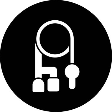 Modern b 'nin vektör illüstrasyonu eksik simgesi