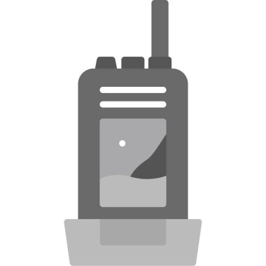 radyo simgesi, vektör illüstrasyonu basit tasarım