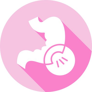 Oyuncak bebek. Vektör illüstrasyonu